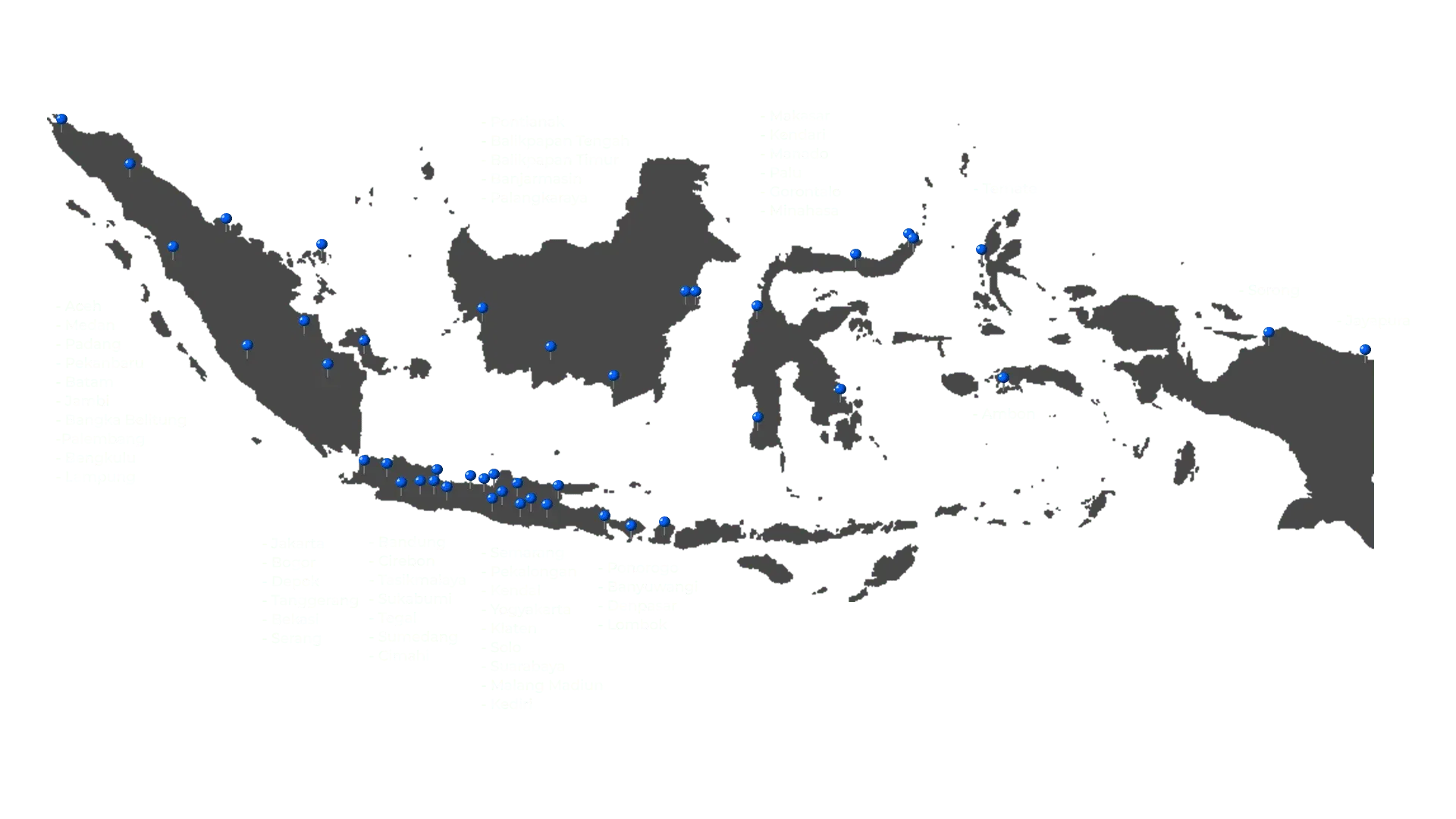 Map Indonesia Mechanic